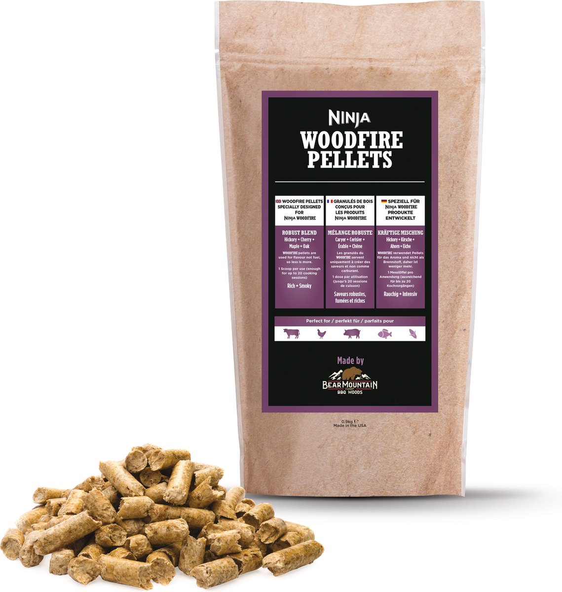 Ninja woodfire pellets wood pellets