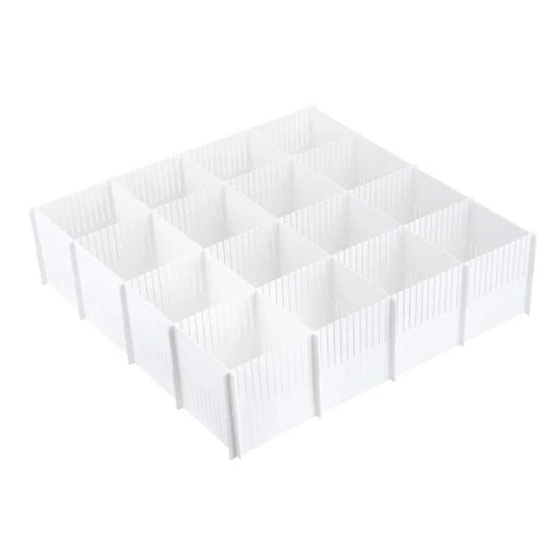 New DIY Adjustable Drawer Dividers Combination Partition Board Space-saving Wardrobe Closet Separator For Underwear Socks