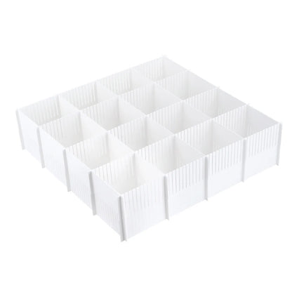 New DIY Adjustable Drawer Dividers Combination Partition Board Space-saving Wardrobe Closet Separator For Underwear Socks