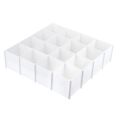 New DIY Adjustable Drawer Dividers Combination Partition Board Space-saving Wardrobe Closet Separator For Underwear Socks